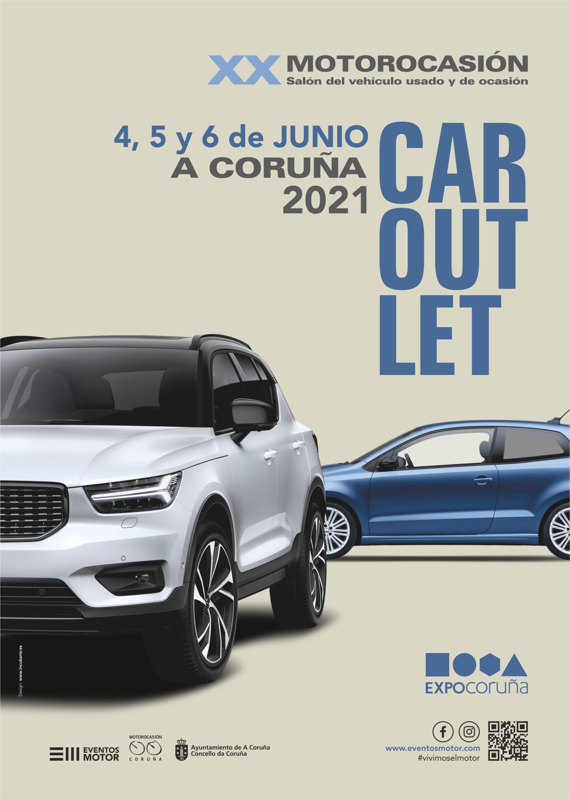 CAROUTLET CORUÑA 2021 CARTEL CAROUTLET A CORUÑA 2021