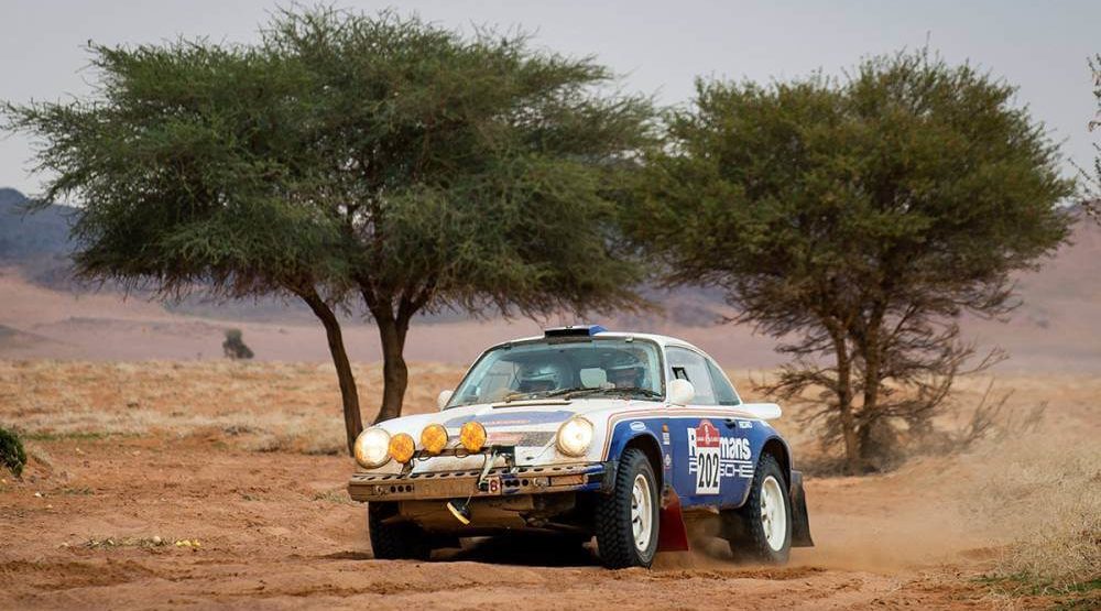 Dakar Classic Porsche en carrera