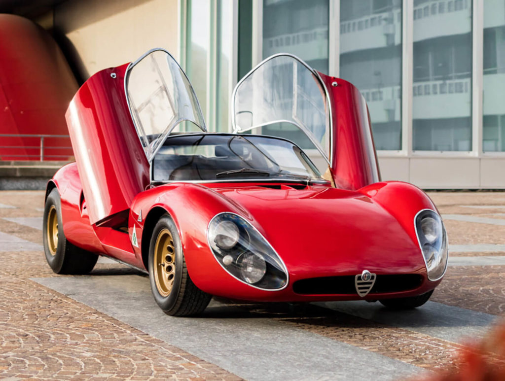 Mejores clásicos años 50 y 60 Alfa Romeo 33 Stradale