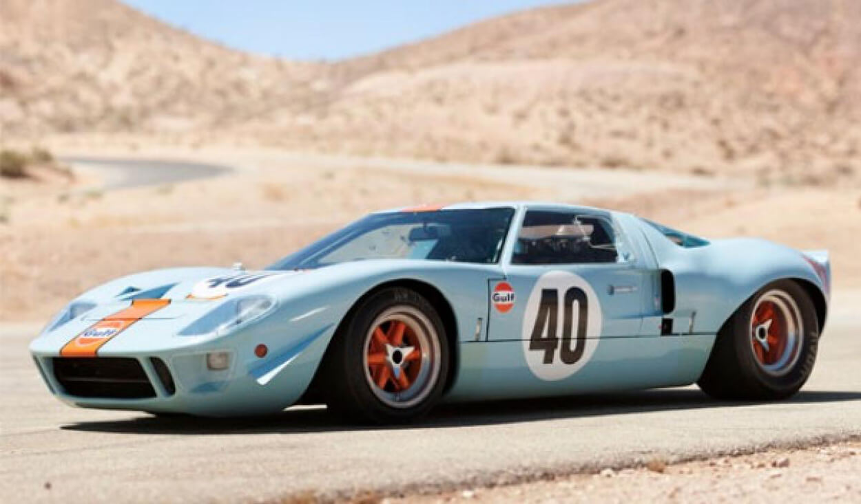 Mejores clásicos años 50 y 60 Ford GT40