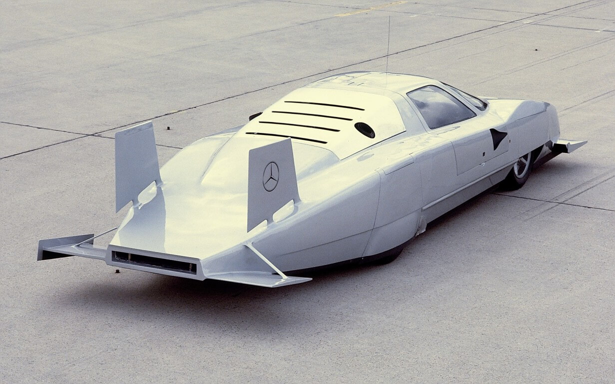 Mercedes-Benz C111-IV Concept - Alas de Gaviota