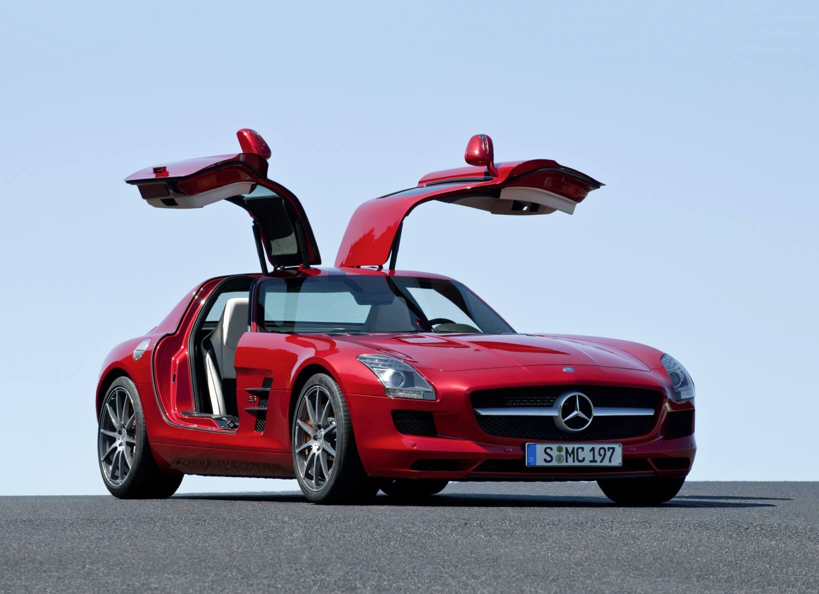 Mercedes-Benz SLS 63 AMG Alas de Gaviota