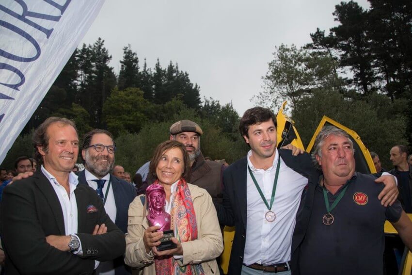 Maria Lopez-Tapia en una edición de Autobello celebrada en Torre Loizaga