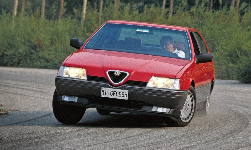 Frontal del Alfa Romeo 164