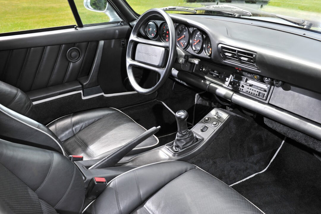 Interior del Porsche 959