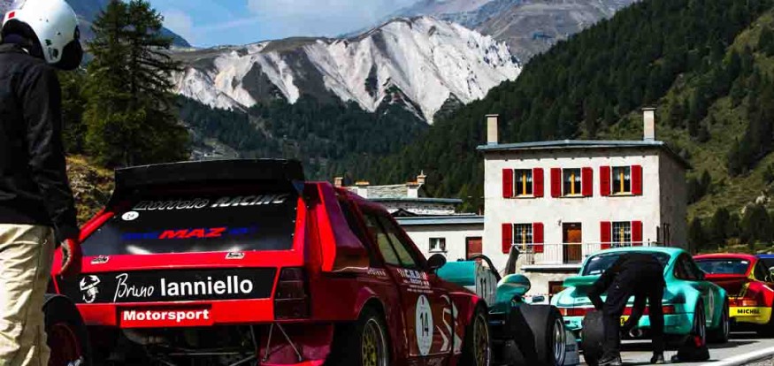 Lancia Delta S4 en Bernina Gran Turismo