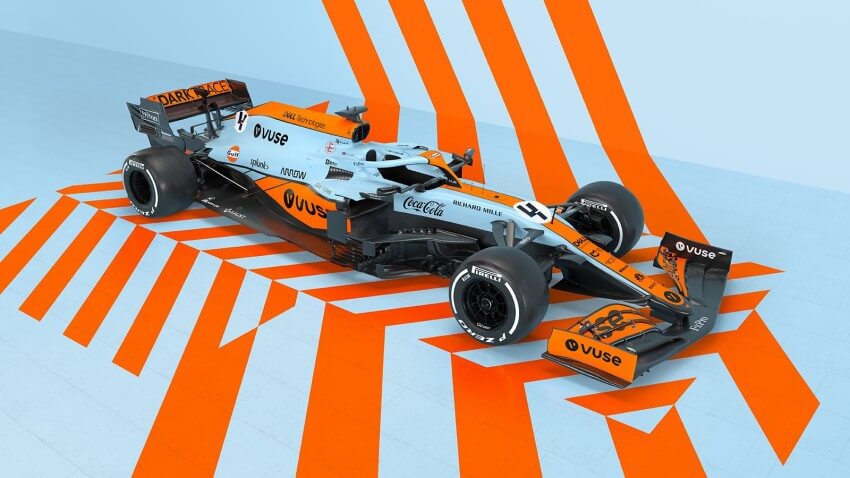 McLaren lucirá una decoración especial en el GP de Monaco F1 2021
