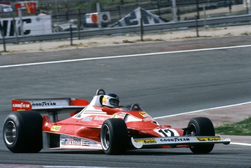 Carlos Alberto Reutemann en su época de Ferrari