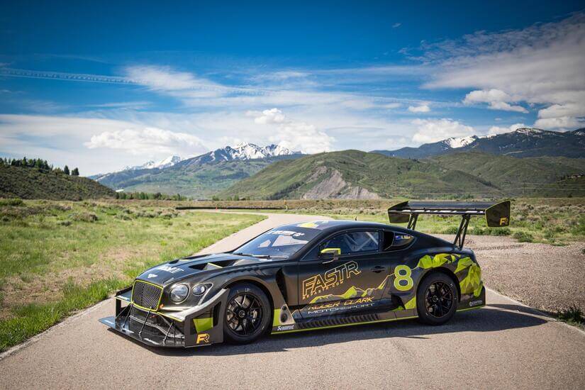 Bentley Continental GT3 Pikes Peak lateral