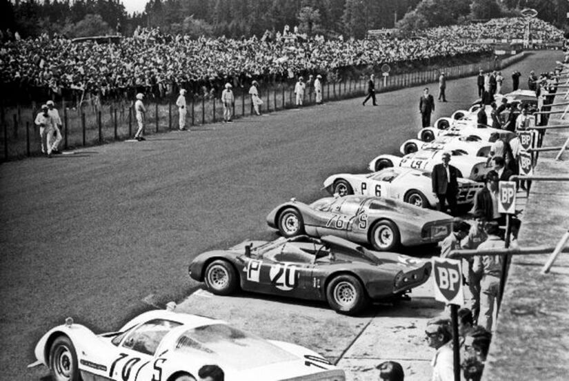 Salida de los 500 km de Zeltweg de 1967