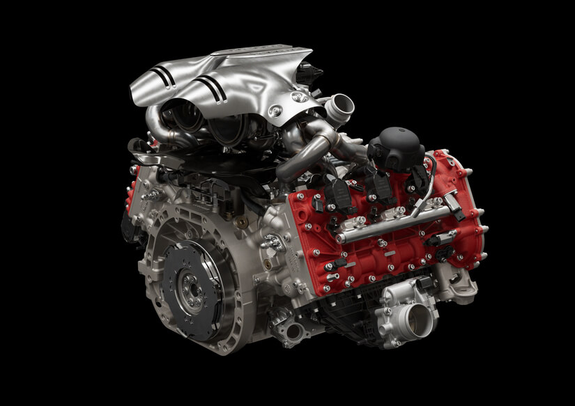 Ferrari 296 GTB motor