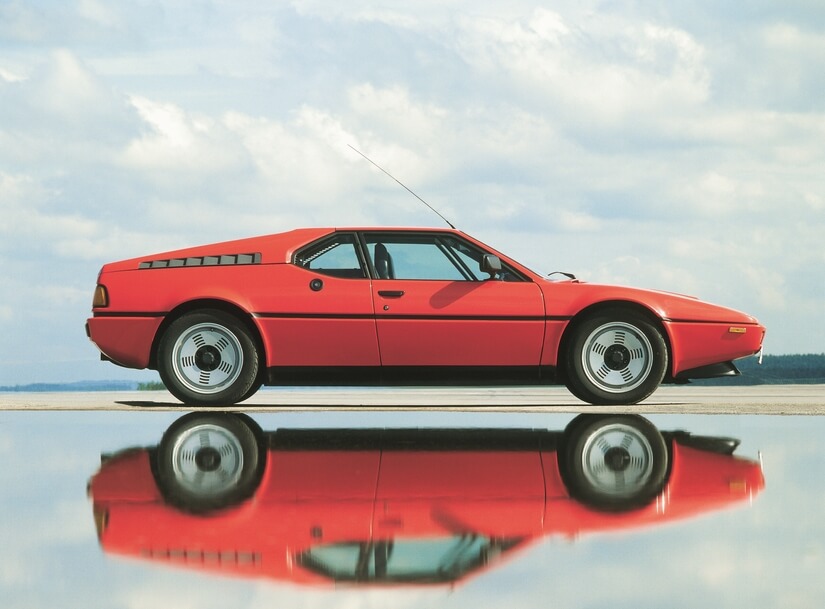 BMW M1 lateral