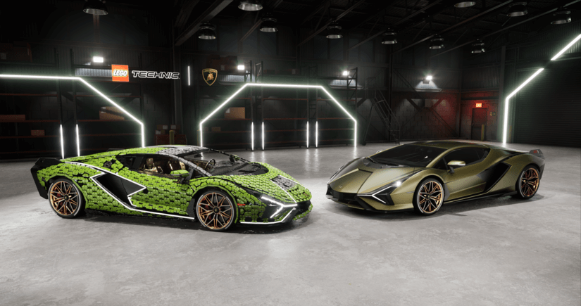 Lamborghini Sian FKP3 comparado