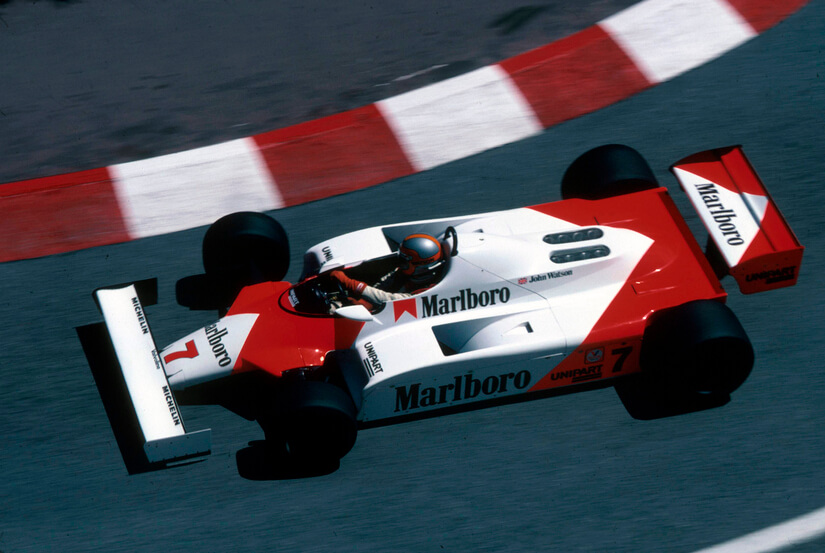 McLaren MP4/1 aerea