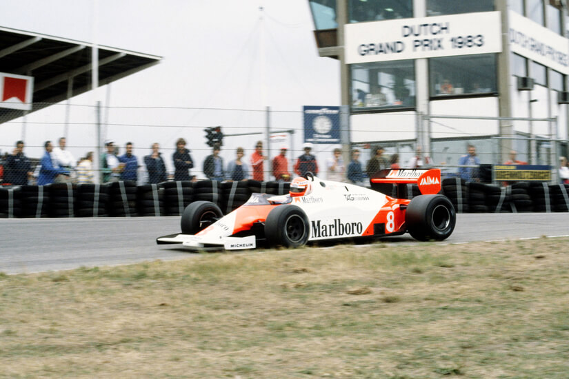 McLaren MP4/1 en Holanda