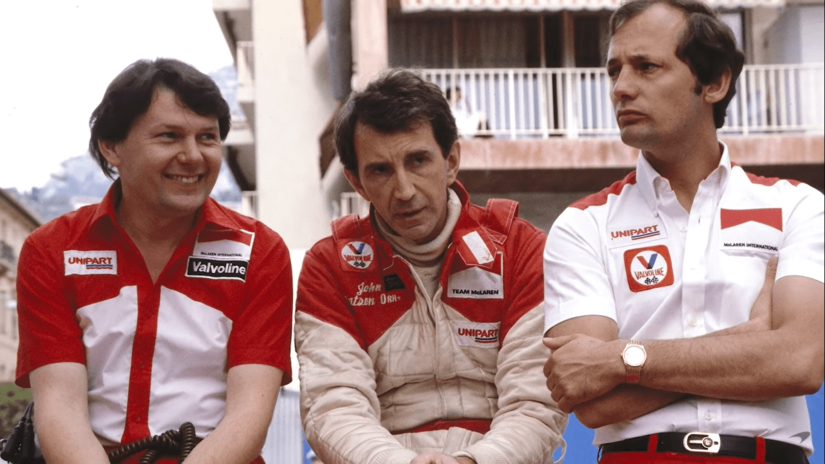 John Barnard, John Watson y Ron Dennis