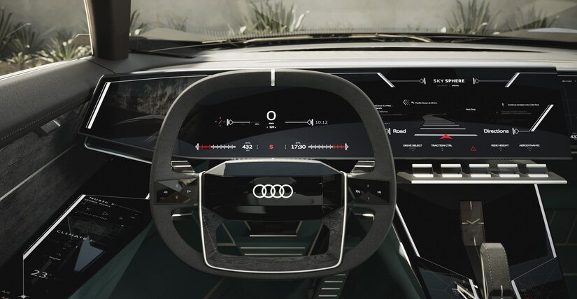 Audi skysphere interior