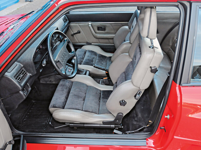 Audi Sport Quattro interior