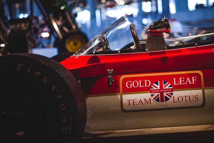 Lotus 63 expuesto