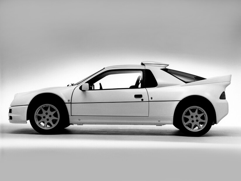 Ford RS 200 lateral