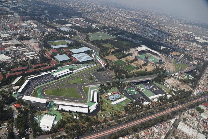 México 2018 F1 circuito