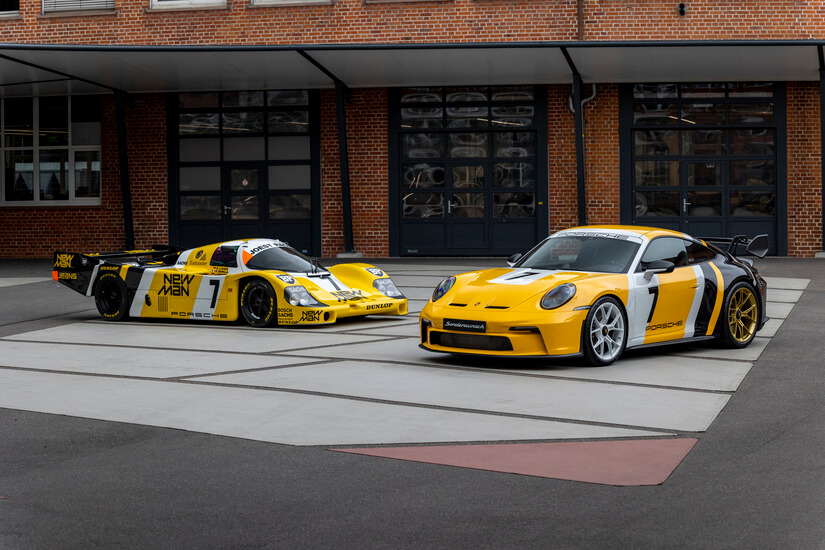 Porsche 911 GT3 ambos lados