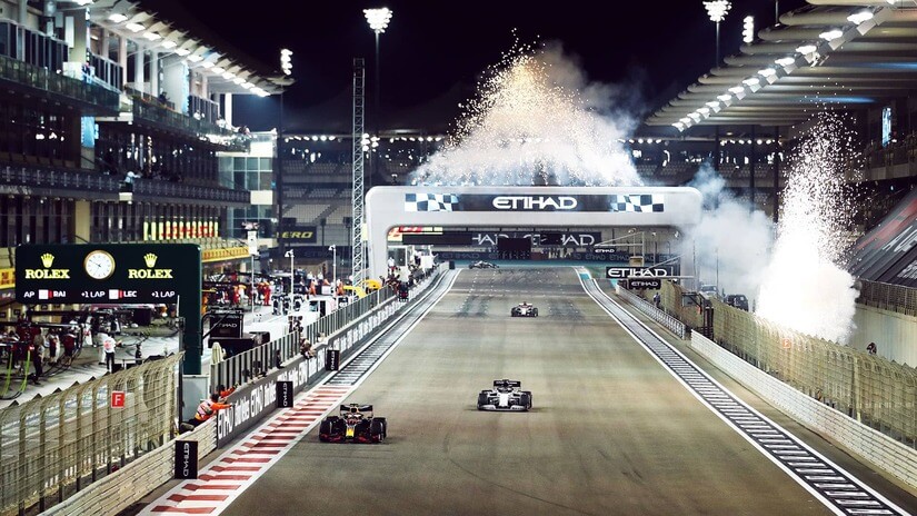 GP F1 Abu Dhabi llegada 2020