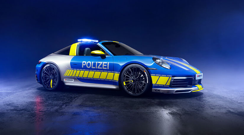 Porsche 911 Targa 4 Tech Art perfil