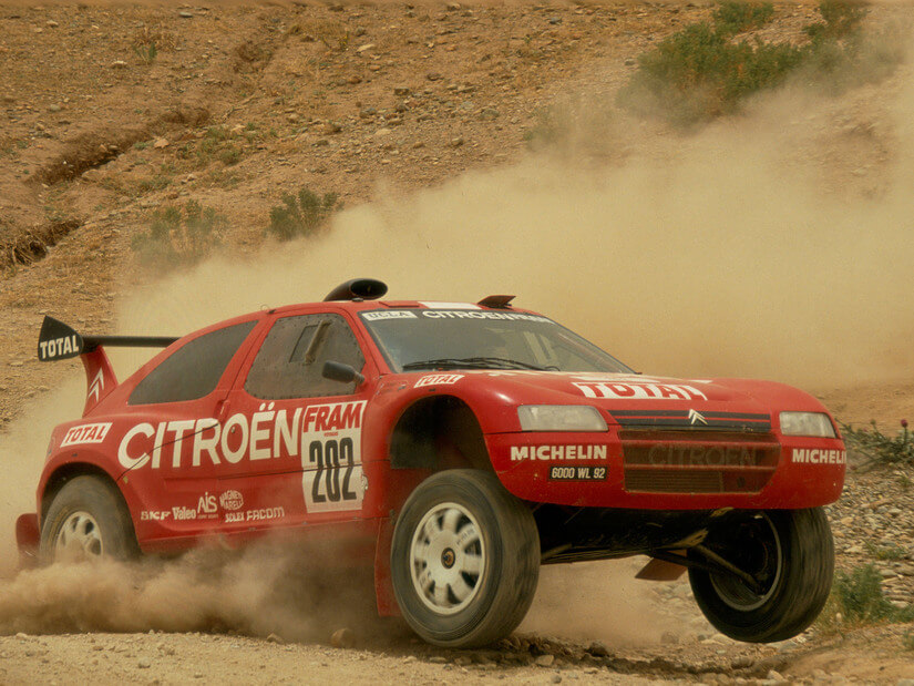 Citroën Dakar en rojo