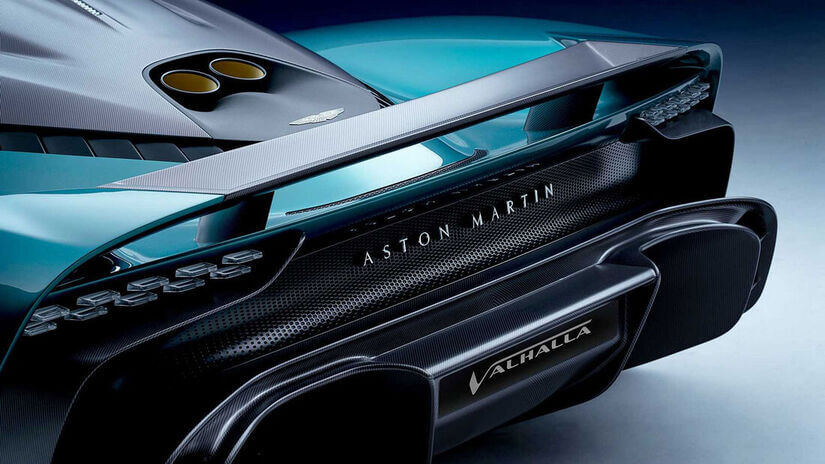Aston Martin Valhalla trasera