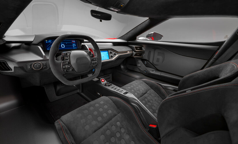 Ford GT 40 interior