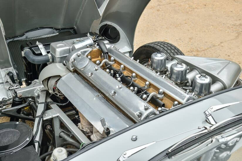 Jaguar E-Type de Frua e Italsuisse motor