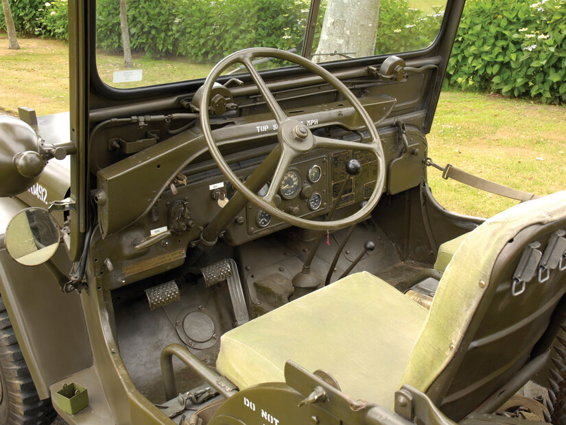 Jeep willys interior