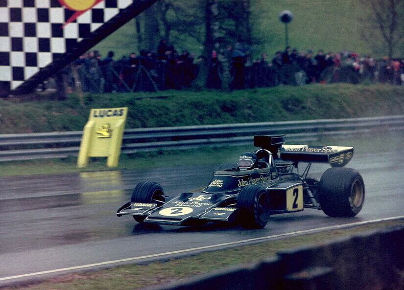 Jacky Ickx Lotus 72E 1974 F1