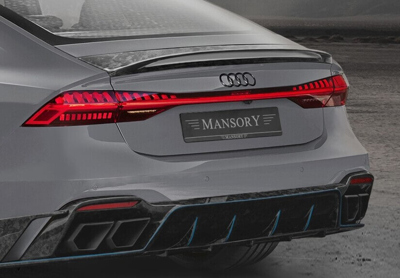 Audi RS7 Mansory culo