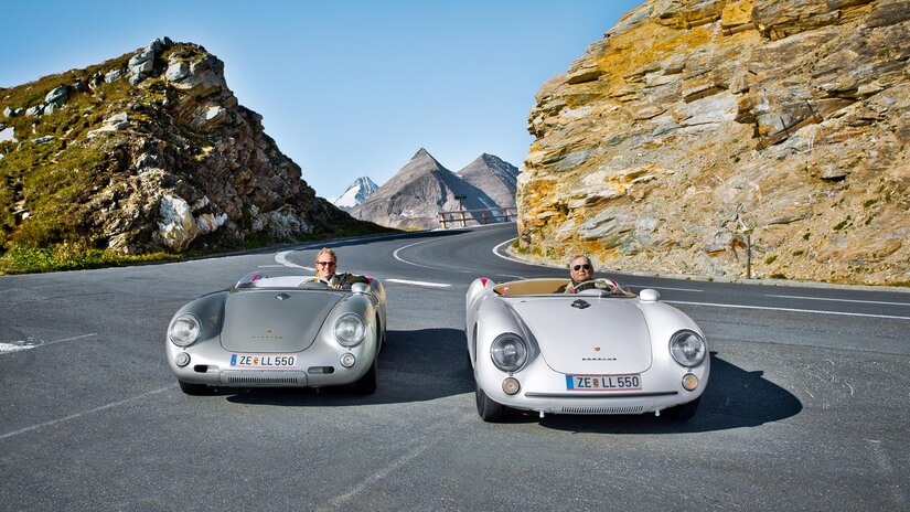 Denominaciones Porsche rodando