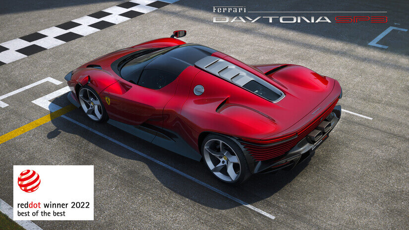 Ferrari Icona Daytona SP3 premio