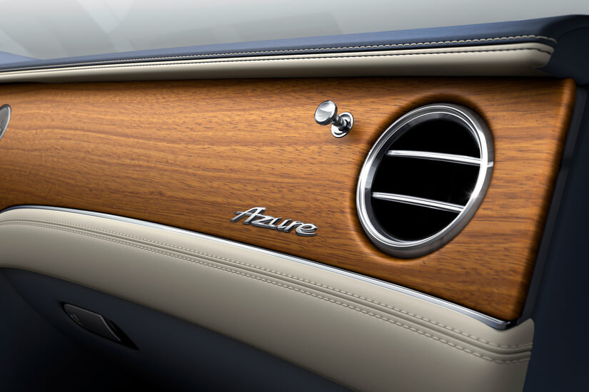 Bentley Azure acabado madera